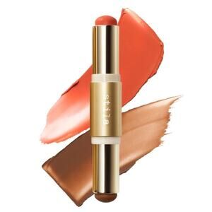 Stila Blush & Bronze Hydro-Blur Cheek Duo in Papaya and Tan MSRP $32